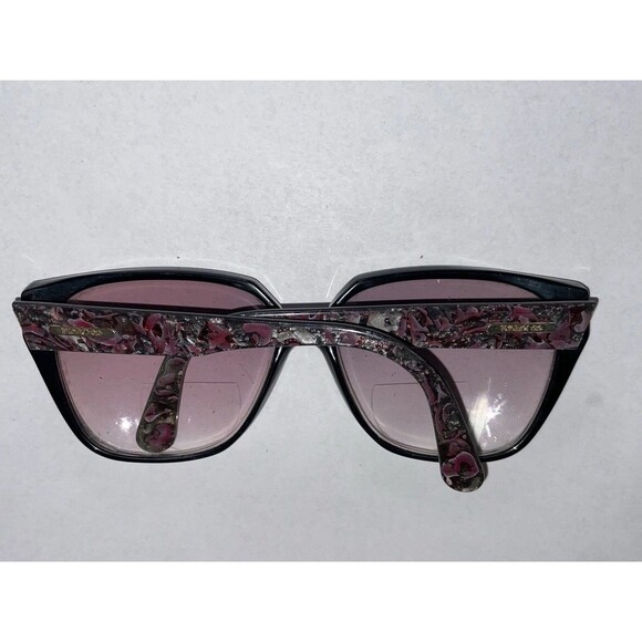 Luxottica Florallav 1412 Eyeglasses – Floral Lavender Crystal Italy Rare Frames - Picture 6 of 9